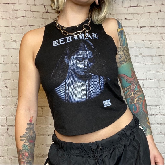Selena Gomez Revival Crop Tank - Picture 2 of 3